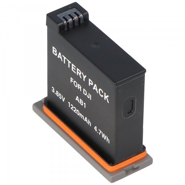 Batterij geschikt voor DJI Osmo Action, Li-ion, 3.85V, 1220mAh, 4.7Wh