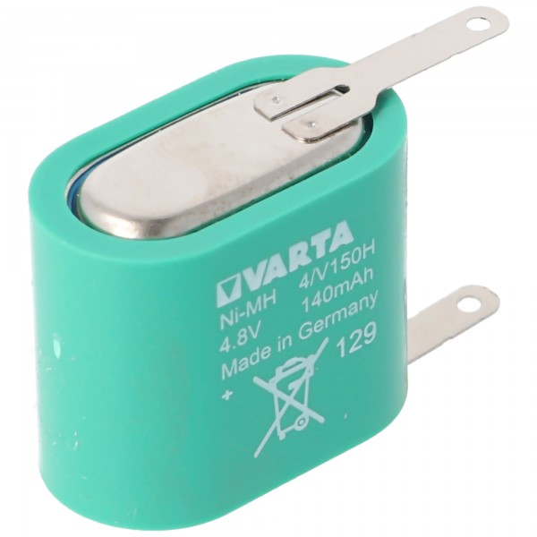 Batterij geschikt voor Varta 4 / V150H NiMH-batterij Fabrikantnr.: 55615304060 met soldeertag