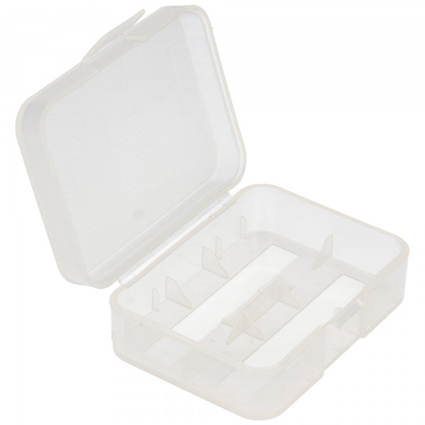 Plastic doos Soshine voor 2x 18500 of 3x 16340 transparant