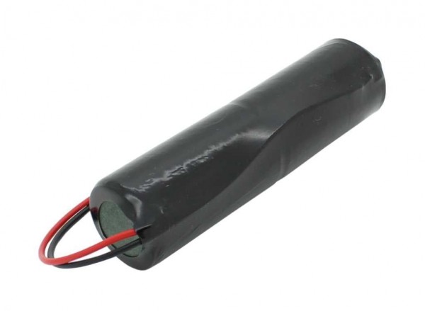 Batterij voor noodlicht NiCd 2.4V 2500mAh L1x2 Baby C met 200 mm kabel aan één zijde geschikt voor 2,4 V-batterij