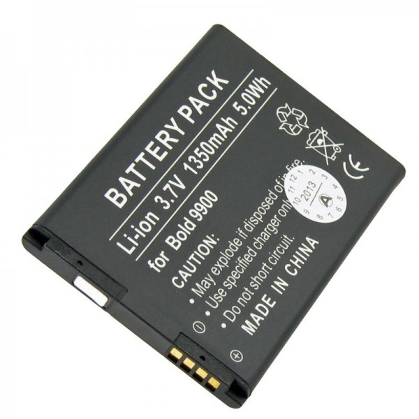 AccuCell-batterij geschikt voor Blackberry BAT-30615-006, J-M1