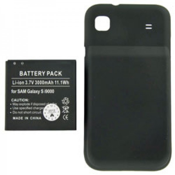 Batterij geschikt voor Samsung Galaxy S i9000 batterij met extra deksel