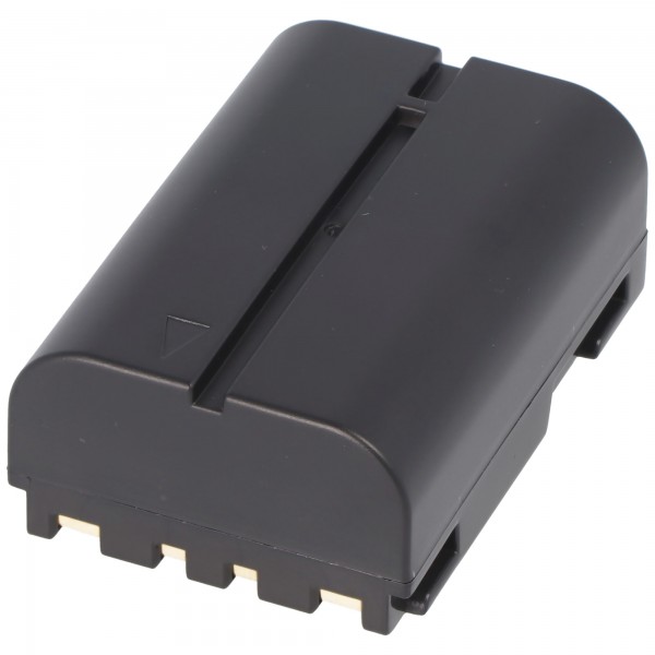 AccuCell-batterij geschikt voor JVC BN-V408 batterij zwart