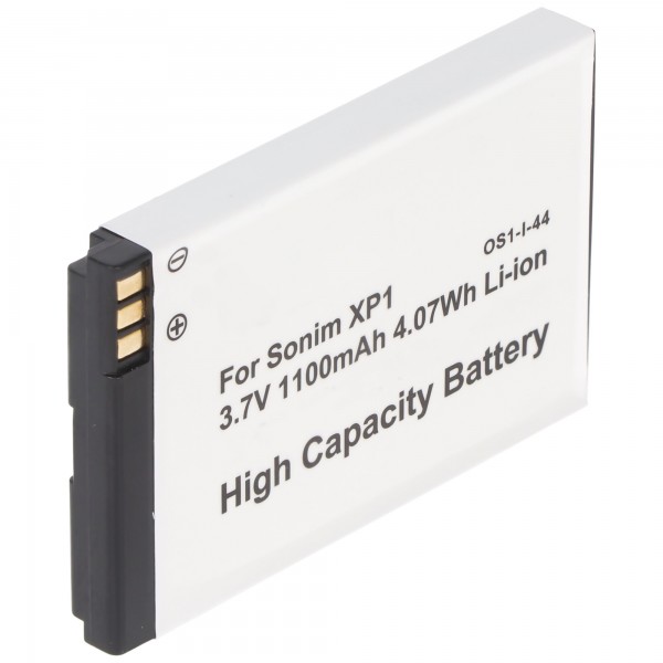 AccuCell-batterij geschikt voor Sonim XP1, XP1-BT, XP1-0001100