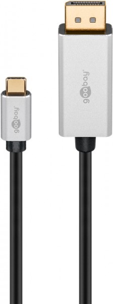Goobay USB-C™ naar DisplayPort-adapterkabel, 3 m - USB-C™-connector > DisplayPort-connector