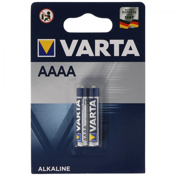 Varta 4061 Electronics AAAA-batterij 88422, fabricage nr.: 04061101402, ca. 41,5 x 8,3 mm