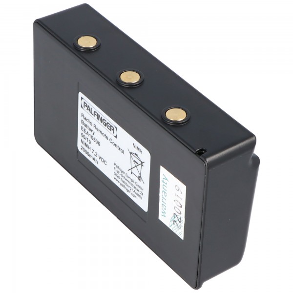 Originele NiMH-batterij Palfinger Palcom P7-batterij EEA10506, EEA10508