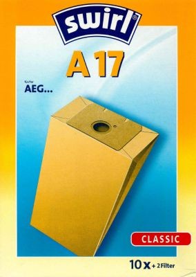 Swirl stofzuigerzak A17 Classic gemaakt van speciaal papier voor AEG stofzuigers