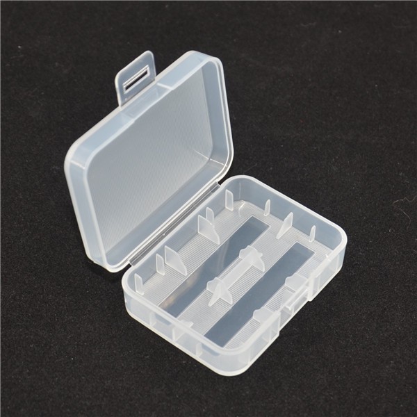 Plastic doos Keeppower D3 voor 2x 14500 of 2x 16340 transparant
