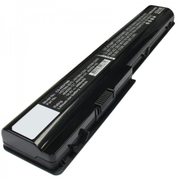 AccuCell-batterij geschikt voor HP Pavilion HSTNN-IB75, 464059-141, 14.4V 4400mAh, 63.4Wh