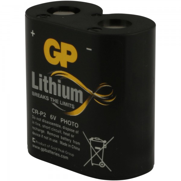 CRP2 batterij GP Lithium 6V 1 stuk