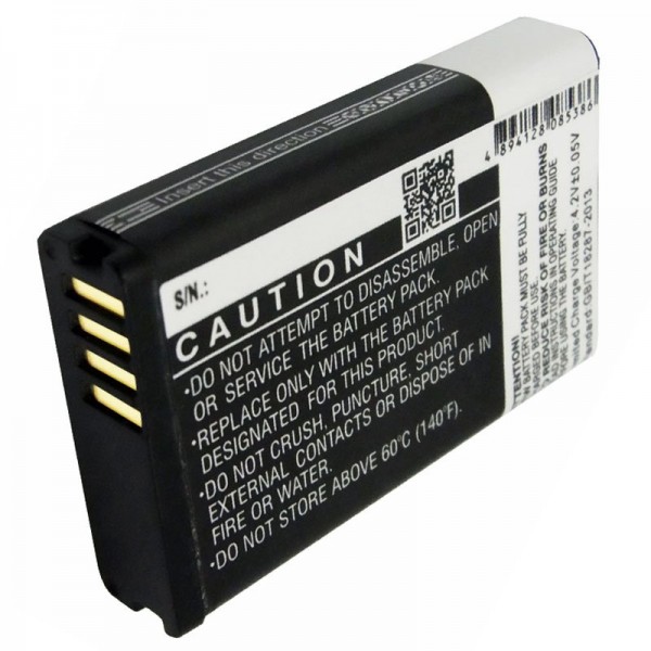 Batterij geschikt voor de Garmin Montana batterij G2M600, 010-11599-00