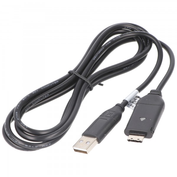 USB-verbindingskabel geschikt voor Samsung ES55, PL20, WB5500, WB600, WP10