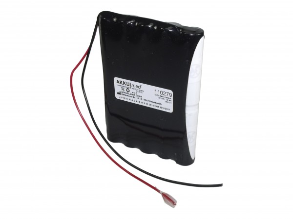NC-batterij geschikt voor Fukuda Cardisuny ME501BX ECG-analyser