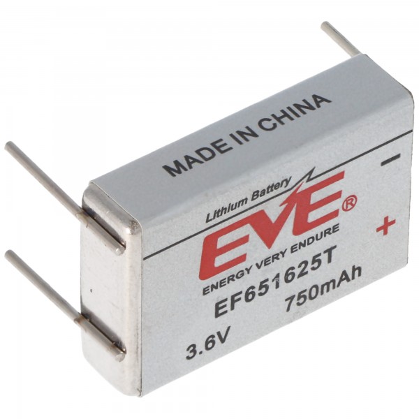 EF651625T EVE Lithium-thionylchloride Li-SOCl2-batterij