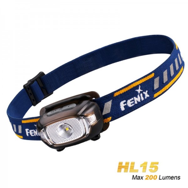Fenix HL15 LED-koplamp inclusief batterijen, max. 200 lumen