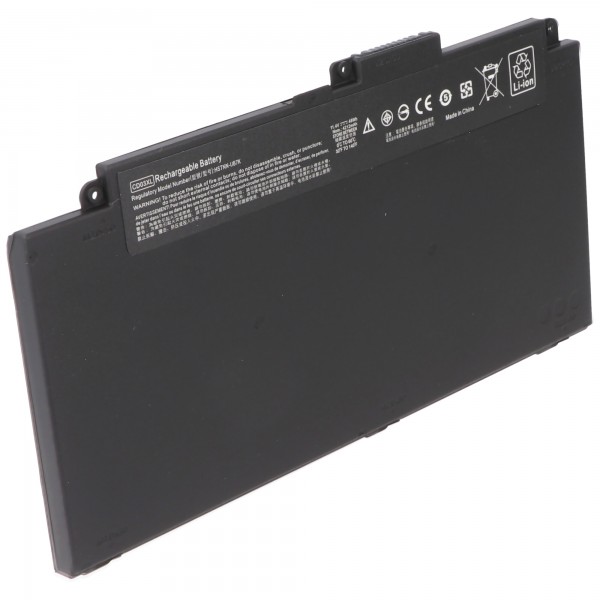 Accu geschikt voor HP ProBook 650 G4, Li-Polymer, 11.4V, 4200mAh, 48Wh