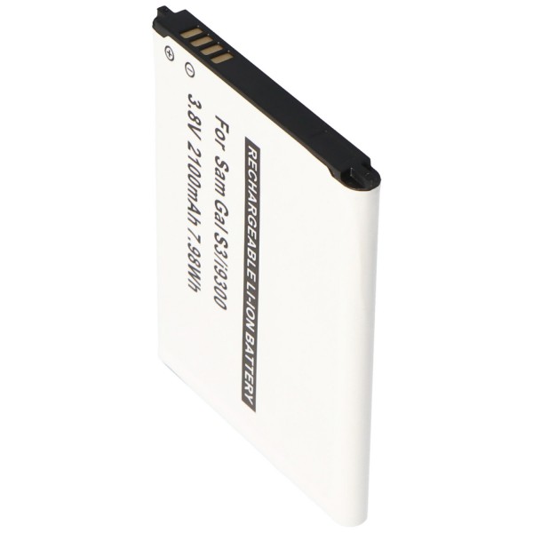 Batterij compatibel met Samsung Galaxy S III i9300 Li-Ion met geïntegreerde NFC-antenne