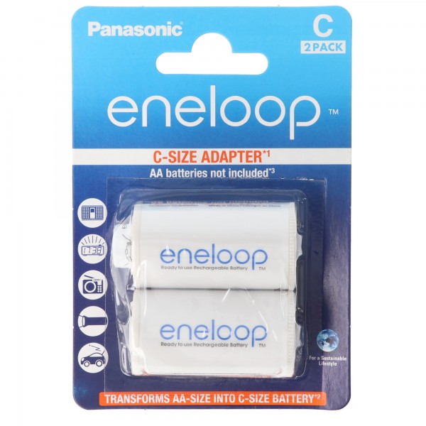 Panasonic eneloop Baby C-adapter BQ-BS2E / 2E