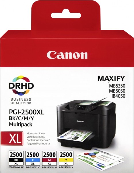 Canon-inktmultipack PGI-2500XL BK/C/M/Y