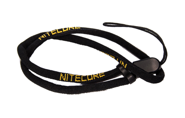 Nitecore-sleutelkoord met Nitecore-letters, veiligheidsriem