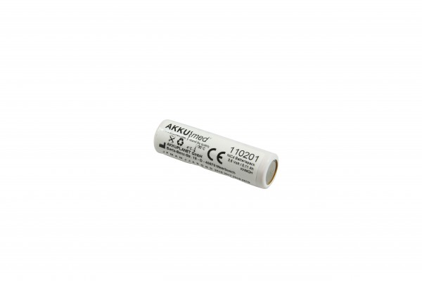 NC-batterij geschikt voor Elmed Flowcheck-spirometer FLC1000 3,6 volt 0,11 Ah CE-conform