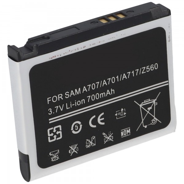 AccuCell-batterij geschikt voor Samsung SGH-Z560, AB553443CECSTD