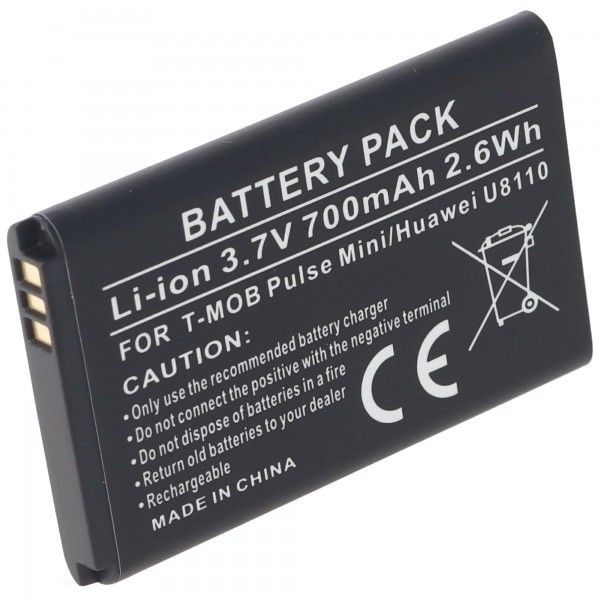Batterij geschikt voor T-Mobile Pulse Mini, T-Mobile Tap, HB5A2H-batterij