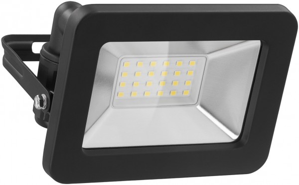 Goobay LED buitenspot, 20 W - met 1700 lm, neutraal wit licht (4000 K) en M16 wartel, geschikt voor buitengebruik (IP65)