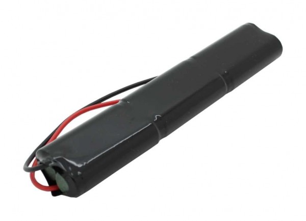 Batterij voor noodlicht NiCd 7.2V 860mAh L2x3 Mignon AA met 200 mm kabel aan één zijde geschikt voor Willing WI201194