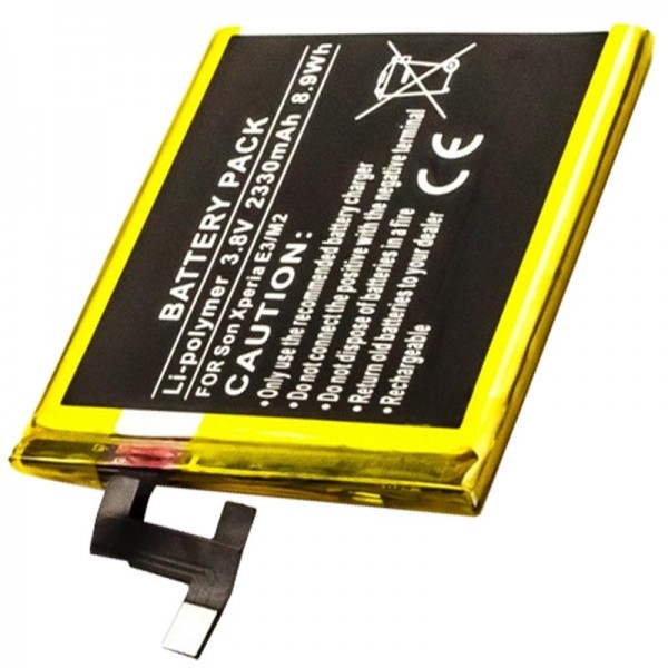 Batterij geschikt voor de Sony XPERIA E3, M2 batterij LIS1551ERPC