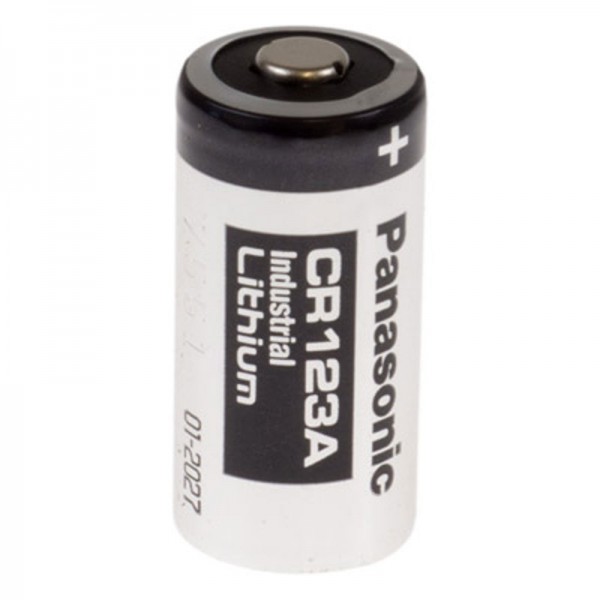 400 stuks CR-123PE / BN Panasonic fotobatterij CR123A lithium 3 volt 1400 mAh, kan tot 10 jaar worden bewaard