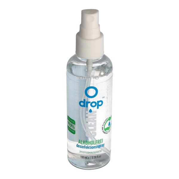 Drop Clean, het alcoholvrije desinfecterende handdesinfectiespray met de geur van pepermunt