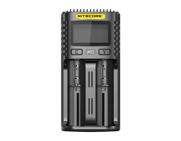 Nitecore UMS2 USB-snellader QC 2.0 compatibel voor Li-Ion-batterijen