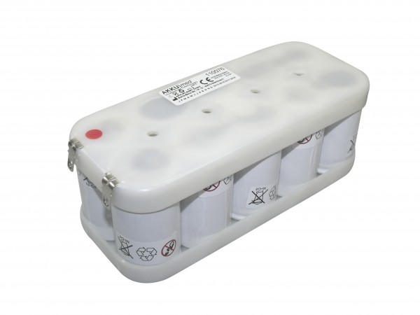 NC-batterij geschikt voor Lohmeier defibrillator 161, D501