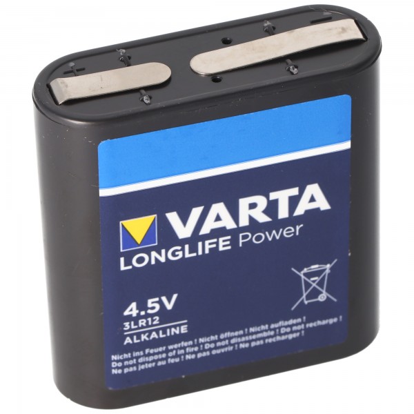 Varta High Energy 4.5V, MN1203, 3LR12, 3LR12P platte batterij
