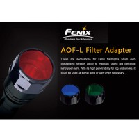 Universeel Fenix Rood filter AOF-L voor Fenix E40, E50, LD41, TK22, PD40, RC20, FD41