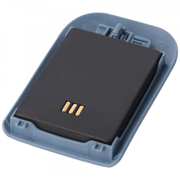 Batterij geschikt voor AVAYA 3720 DECT inclusief achterklep in blauwgrijs