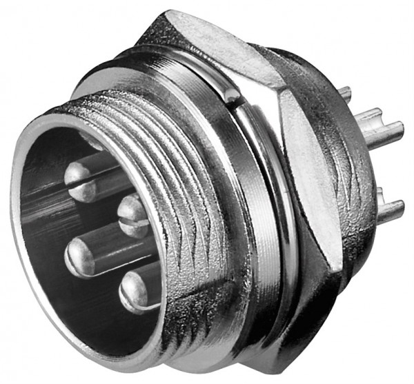 Goobay microfoonpaneelconnector, 4-pins - XLR-paneelconnector (4-pins, DMX)