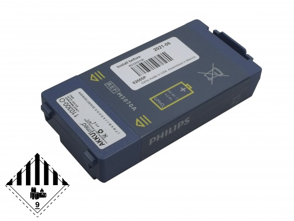 Originele lithiumbatterij M5070A Philips Heartstart HS1, FRx