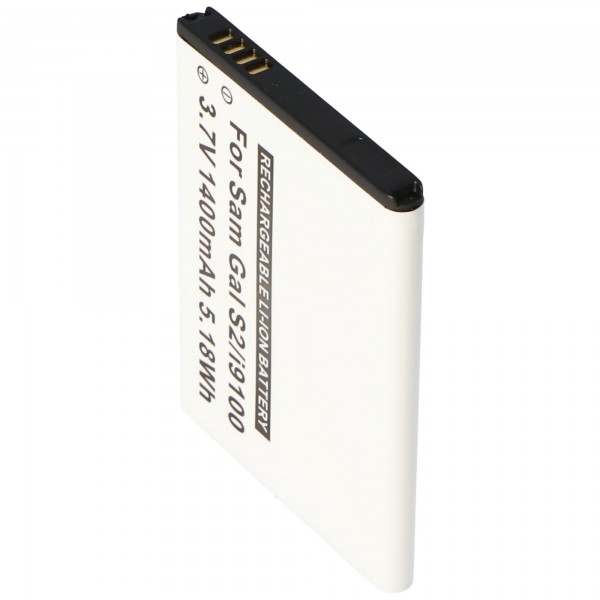 Batterij geschikt voor Samsung Galaxy S II I9100 batterij EB-F1A2GBU, EB-L102GK
