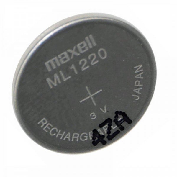 ML1220 batterij Li-Mn 3.0 volt 18mAh knoopcel diameter 2 x 12,5 mm
