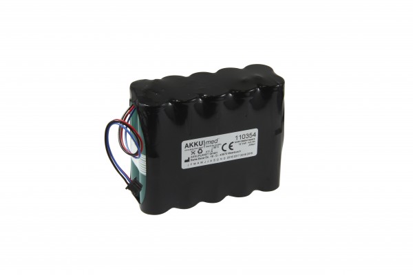 NiMH-batterij geschikt voor Fukuda Denshi-monitor DS5100 - 10TH-2400A-WC1-1