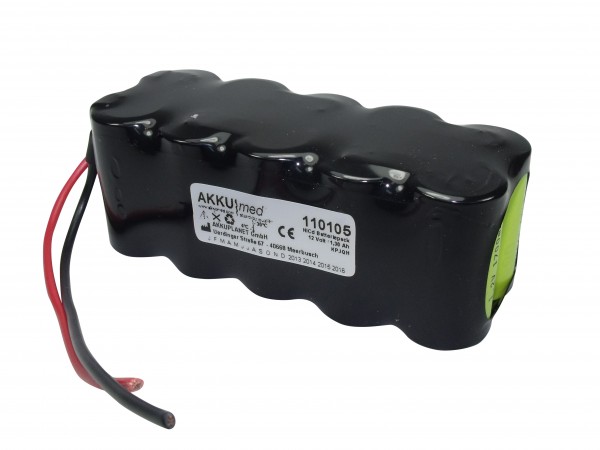 NC-batterij geschikt voor Mela defibrillator Econ-B
