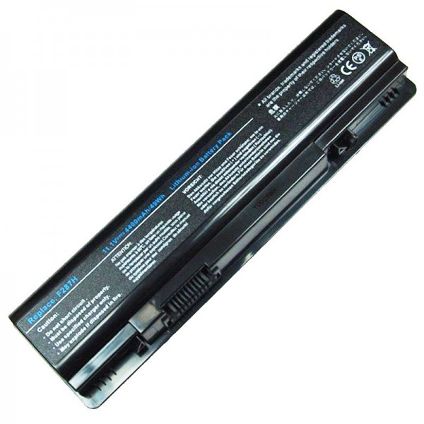 Batterij geschikt voor de Dell Vostro A860 batterij, Inspiron 1410, zwart 4400mAh