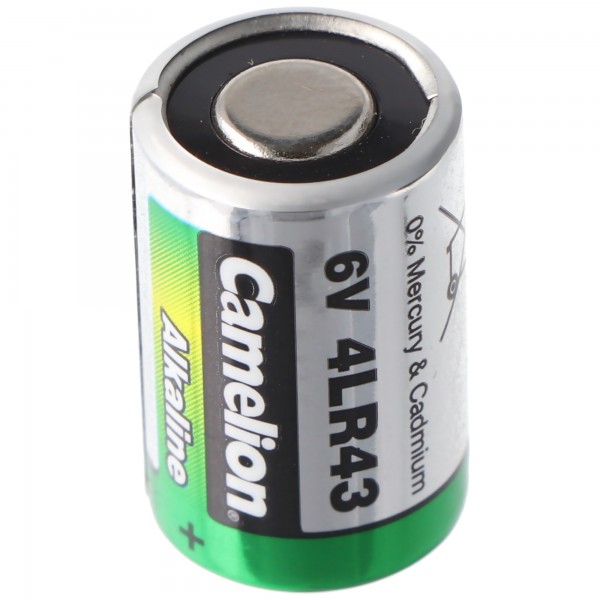 PX27 Alkaline-fotobatterij, 4AG12, 4LR43, 4NR43, EPX27 6 Volt 12,7 x 20,5 mm