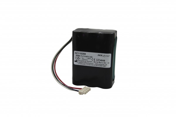 NiMH-batterij geschikt voor Nonin Advant-pulsoxymeter 2120, 9600 - 4032-001
