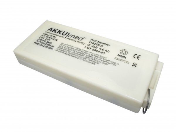 NiMH-batterij geschikt voor Welch Allyn, MRL defibrillator PIC30, 40.50, 001647-U