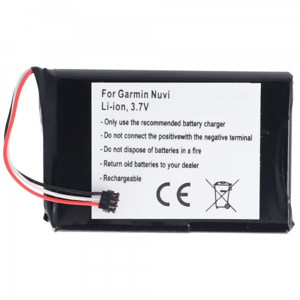 Vervangende batterij voor Garmin Nüvi 2300 batterij type 361-00035-00