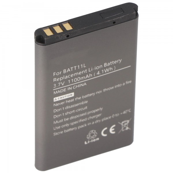 Midland type BATT11L-batterij van AccuCell voor XTC300, XTC350